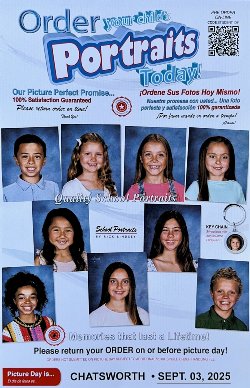 Fall 2025 Picture Day! - 09.03.2025